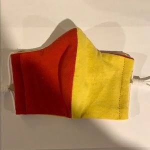 Yellow and Red Mask